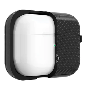 Протиударний чохол Spigen Case Mag Armor MagFit Matte Black для AirPods Pro - Фото 5