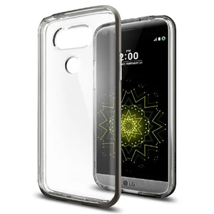 Чохол Spigen Neo Hybrid Crystal Gunmetal для LG G5 - Фото 4
