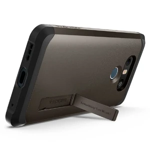 Противоударный чехол Spigen Tough Armor Gunmetal для LG G6 - Фото 3