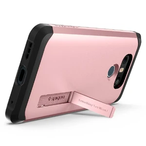 Противоударный чехол Spigen Tough Armor Rose Gold для LG G6 - Фото 3
