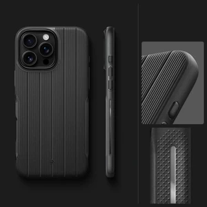 Черный чехол Spigen Caseology Dual Grip Mag MagSafe для iPhone 16 Pro - Фото 8