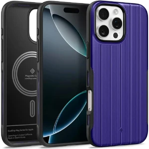 Фиолетовый чехол Spigen Caseology Dual Grip Mag для iPhone 16 Pro 810083835372 - Фото 1
