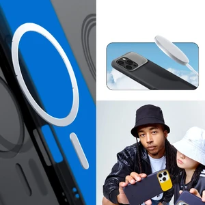 Черно-серый чехол Spigen Caseology Nano Pop Mag Kickstand для iPhone 16 Pro Max - Фото 11