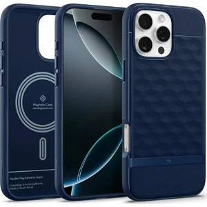 Синий чехол MagSafe Spigen Caseology Parallax для iPhone 16 Pro 810083835280 - Фото 1