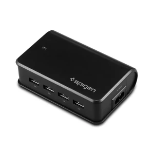 Зарядная станция Spigen Multi 4 Port USB F204 + EU адаптер - Фото 2