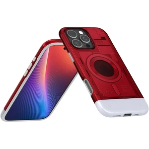Красный чехол MagSafe Spigen Classic C1 для iPhone 16 Pro - Фото 7