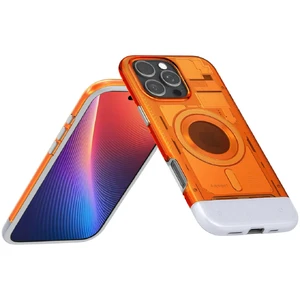 Оранжевый чехол MagSafe Spigen Classic C1 для iPhone 16 Pro - Фото 7