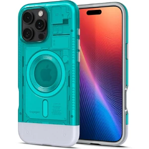 Голубой чехол Spigen Classic C1 Mag MagSafe для iPhone 16 Pro Max 8809971229555 - Фото 1
