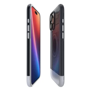 Сірий чохол MagSafe Spigen Classic C1 для iPhone 16 Pro Max - Фото 5