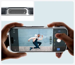 Сірий чохол MagSafe Spigen Classic C1 для iPhone 16 Pro Max - Фото 12