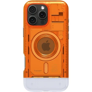 Оранжевый чехол MagSafe Spigen Classic C1 для iPhone 16 Pro Max - Фото 2