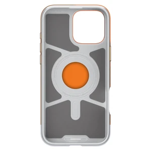 Оранжевый чехол MagSafe Spigen Classic C1 для iPhone 16 Pro Max - Фото 3