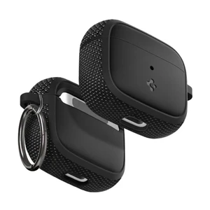 Черный противоударный чехол Spigen Classic Fit Black для AirPods 3 - Фото 2