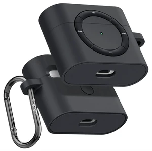 Силиконовый чехол Spigen Classic Shuffle для AirPods Pro - Фото 2