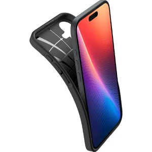Чорний чохол Spigen Core Armor для iPhone 16 - Фото 2