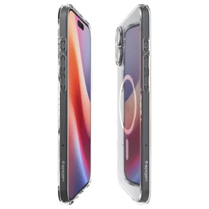 Прозорий чохол Spigen Crystal Flex Mag MagSafe для iPhone 16 - Фото 4