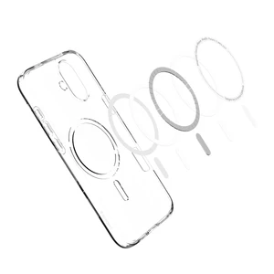 Прозорий чохол Spigen Crystal Flex Mag MagSafe для iPhone 16 - Фото 7