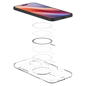 Прозорий чохол Spigen Crystal Flex Mag MagSafe для iPhone 16 - Фото 8