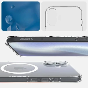 Прозорий чохол Spigen Crystal Flex Mag MagSafe для iPhone 16 - Фото 9