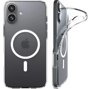 Прозорий чохол Spigen Crystal Flex Mag MagSafe для iPhone 16 - Фото 14