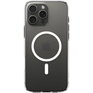 Прозрачный белый чехол Spigen Crystal Flex Mag для iPhone 16 Pro - Фото 3