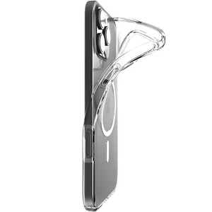 Прозрачный белый чехол Spigen Crystal Flex Mag для iPhone 16 Pro Max - Фото 2