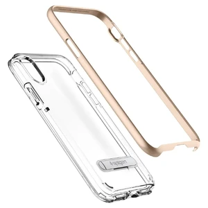 Чехол Spigen Crystal Hybrid Champagne Gold для iPhone X | XS - Фото 3