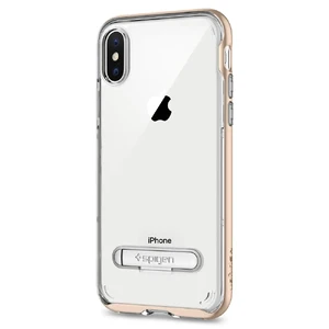 Чехол Spigen Crystal Hybrid Champagne Gold для iPhone X | XS - Фото 7