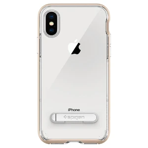 Чехол Spigen Crystal Hybrid Champagne Gold для iPhone X | XS - Фото 8