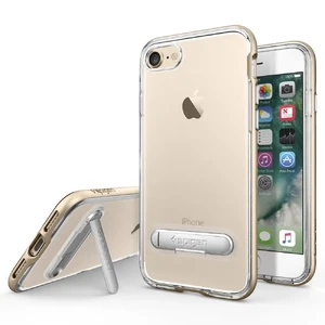 Чохол Spigen Crystal Hybrid Champagne Gold для iPhone SE 3 | SE 2 | 8 | 7 042CS20460 - Фото 1