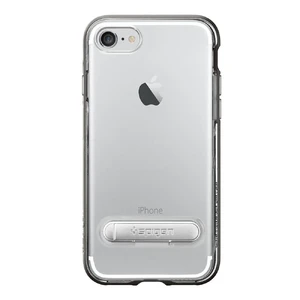 Чохол Spigen Crystal Hybrid Gunmetal для iPhone SE 3 | SE 2 | 8 | 7 - Фото 4
