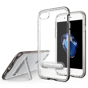 Чохол Spigen Crystal Hybrid Gunmetal для iPhone SE 3 | SE 2 | 8 | 7 - Фото 2