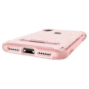 Чохол-накладка Spigen Crystal Hybrid Glitter Rose Quartz для iPhone X | XS - Фото 7