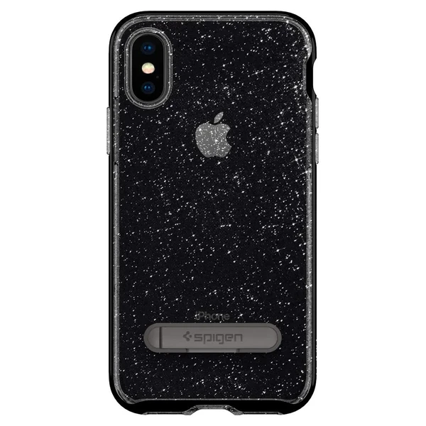 Чехол-накладка Spigen Crystal Hybrid Glitter Space Quartz для iPhone X | XS