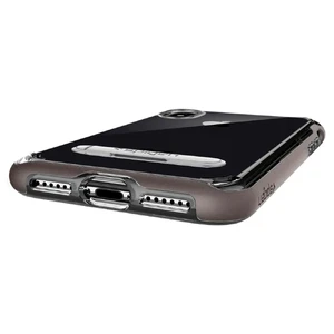 Чохол Spigen Crystal Hybrid Gunmetal для iPhone X | XS - Фото 6