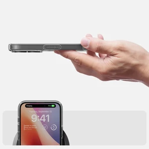 Прозорий чохол Spigen Crystal Hybrid для iPhone 16 - Фото 8