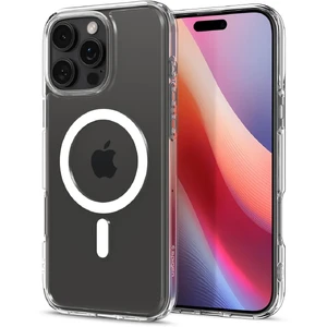 Прозорий білий чохол Spigen Crystal Hybrid Mag для iPhone 16 Pro 8809971230742 - Фото 1