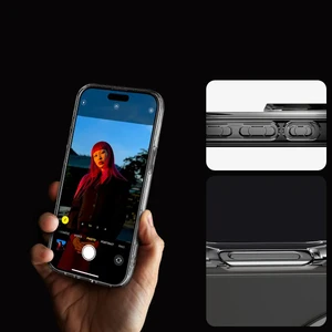 Прозорий білий чохол Spigen Crystal Hybrid Mag для iPhone 16 Pro - Фото 11