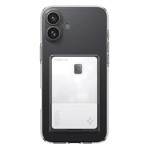 Прозорий чохол зі слотом для карт Spigen Crystal Slot для iPhone 16 - Фото 2