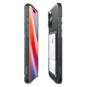 Прозорий чохол зі слотом для карт Spigen Crystal Slot для iPhone 16 - Фото 4