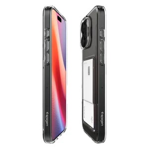 Прозорий чохол зі слотом для карт Spigen Crystal Slot для iPhone 16 Pro Max - Фото 4