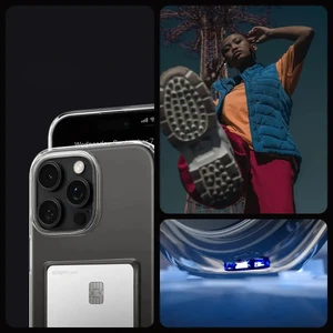 Прозорий чохол зі слотом для карт Spigen Crystal Slot для iPhone 16 Pro Max - Фото 11