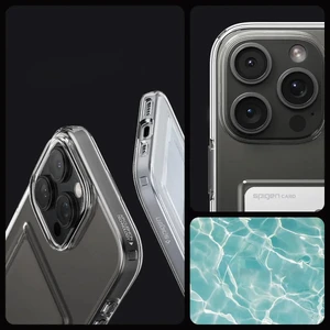 Прозорий чохол зі слотом для карт Spigen Crystal Slot для iPhone 16 Pro Max - Фото 14