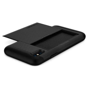 Чохол Spigen Crystal Wallet Black для iPhone X | XS - Фото 5