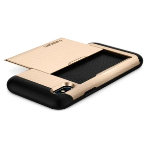 Чохол Spigen Crystal Wallet Champagne Gold для iPhone X | XS - Фото 5