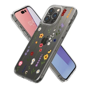 Прозорий чохол Spigen Cyrill Cecile Flower Garden для iPhone 14 Pro - Фото 2