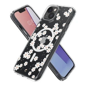 Прозрачный чехол Spigen Cyrill Cecile Mag MagSafe White Daisy для iPhone 14 Plus - Фото 2