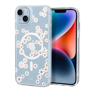 Прозрачный чехол Spigen Cyrill Cecile Mag MagSafe White Daisy для iPhone 14 Plus - Фото 3