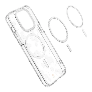 Прозрачный чехол Spigen Cyrill Cecile Mag MagSafe White Daisy для iPhone 14 Pro - Фото 8
