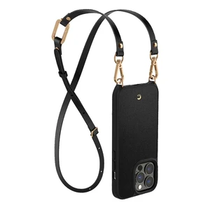 Чехол с ремешком Spigen Cyrill Classic Charm Black для iPhone 13 Pro - Фото 5